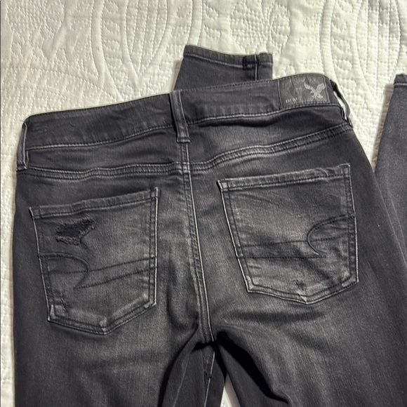 American Eagle Outfitters Women's Black Jeans - Picture 5 of 7
